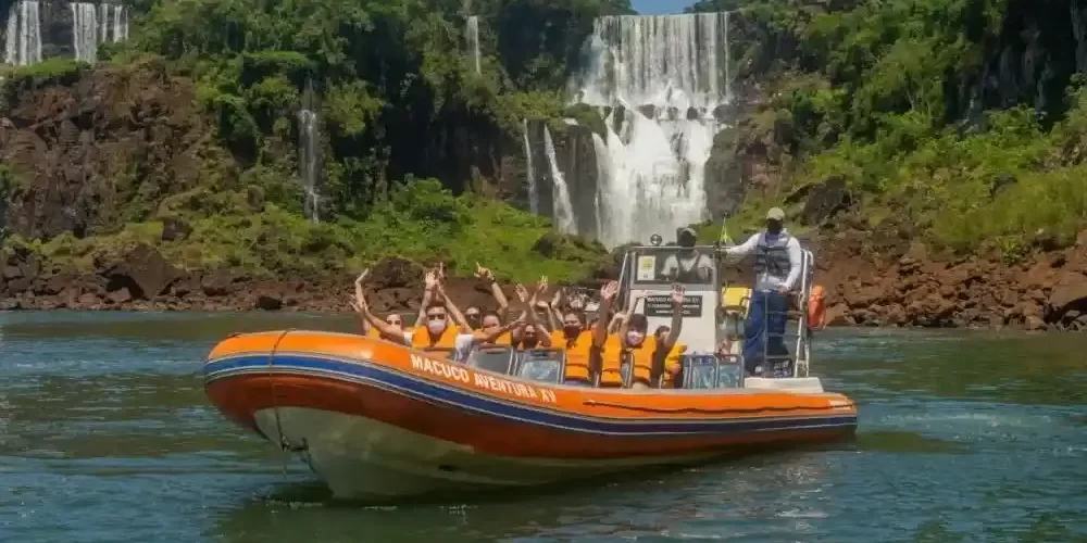 Iguazu Falls boat ride