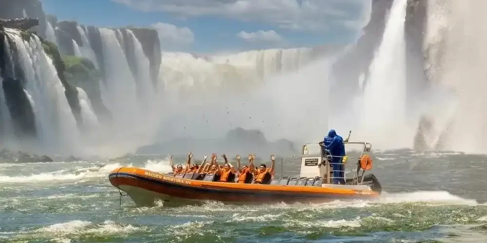 Iguazu Falls boat ride
